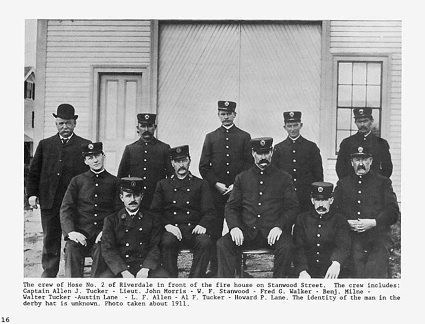 Crew of Hose No.2 of Riverdale