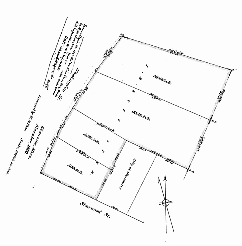 Subdivision of surrounding properties