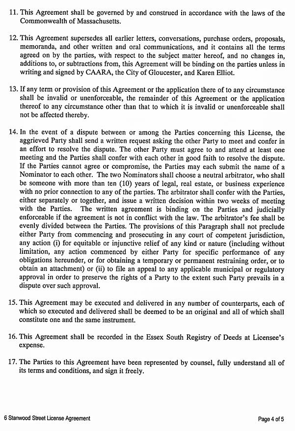 License Agreement