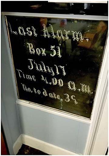 Last fire alarm Box 51